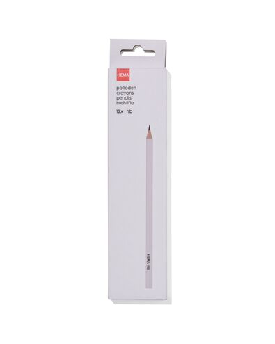 12 crayons HB - 14404310 - HEMA