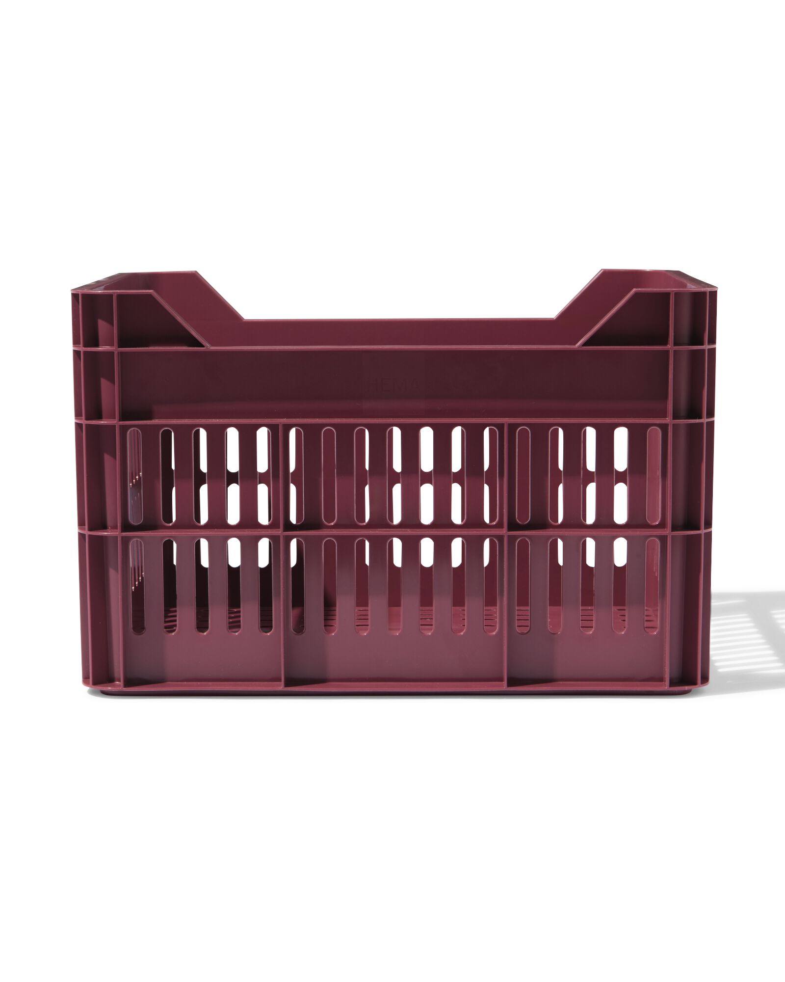 fietskrat 30L bordeauxrood - 41150117 - HEMA