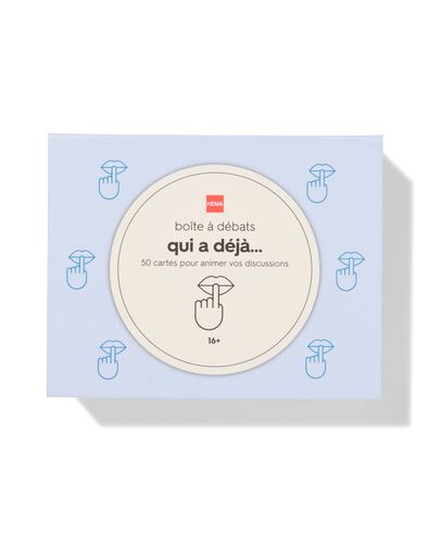 Bo&icirc;te &agrave; discussion Qui a d&eacute;j&agrave; - 61160351 - HEMA