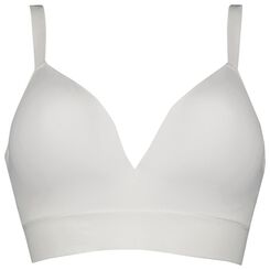 soutien-gorge sans coutures préformé sans armatures blanc blanc - 1000025076 - HEMA