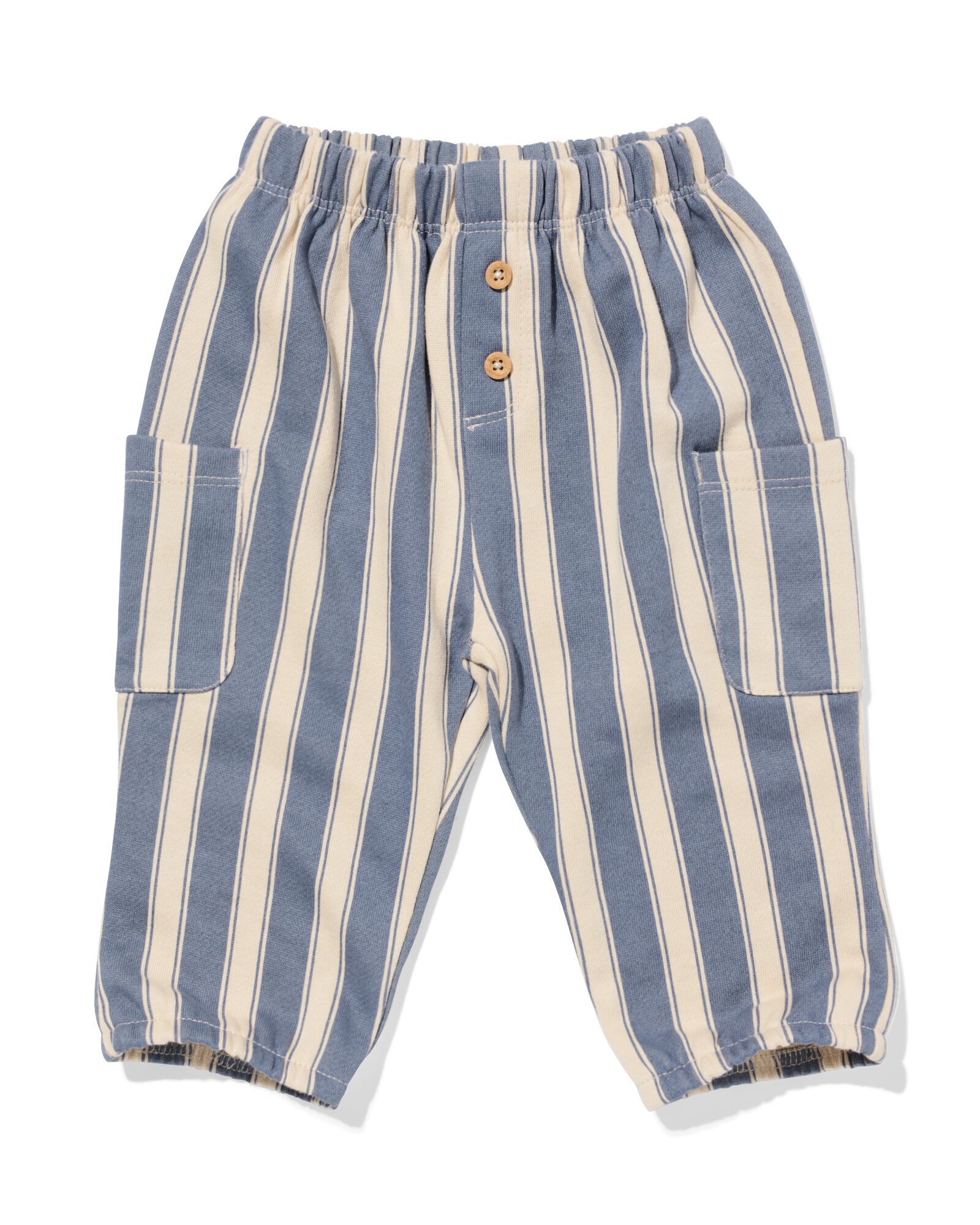 Baby-Sweathose, gestreift blau blau - 33183670BLUE - HEMA