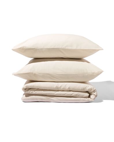 Bettbezug 240x200/220 cm weiche Baumwolle, Beige - 5750081 - HEMA