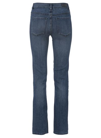 Damen-Jeans, gerades Bein mittelblau mittelblau - 1000011820 - HEMA