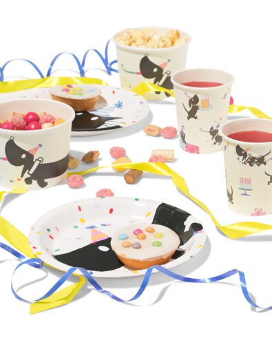 Takkie und Siepie Becher, 250 ml, Papier &ndash; 8 St&uuml;ck - 14250413 - HEMA