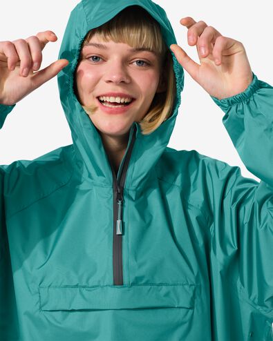 poncho de pluie pour adulte léger imperméable vert vert - 34440090GREEN - HEMA