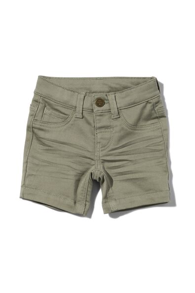Baby-Shorts, Jogdenim grün 62 - 33175541 - HEMA