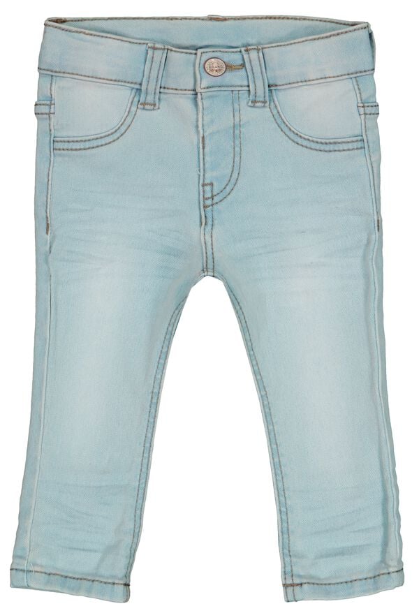 baby jogdenim lichtblauw lichtblauw - 1000017448 - HEMA