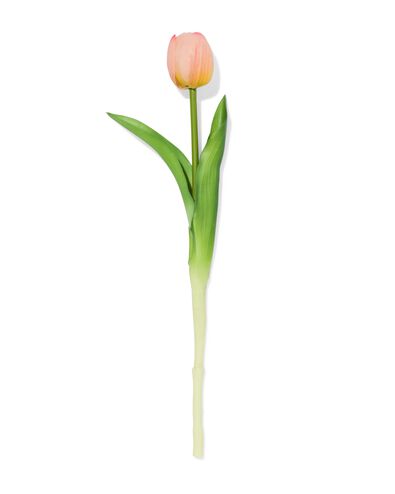 kunstbloem 34cm tulp lichtroze - 41324051 - HEMA