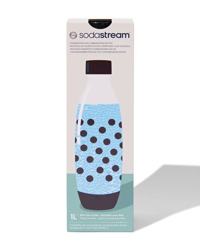 Bouteille en plastique Sodastream 1L pois noirs - 80405217 - HEMA