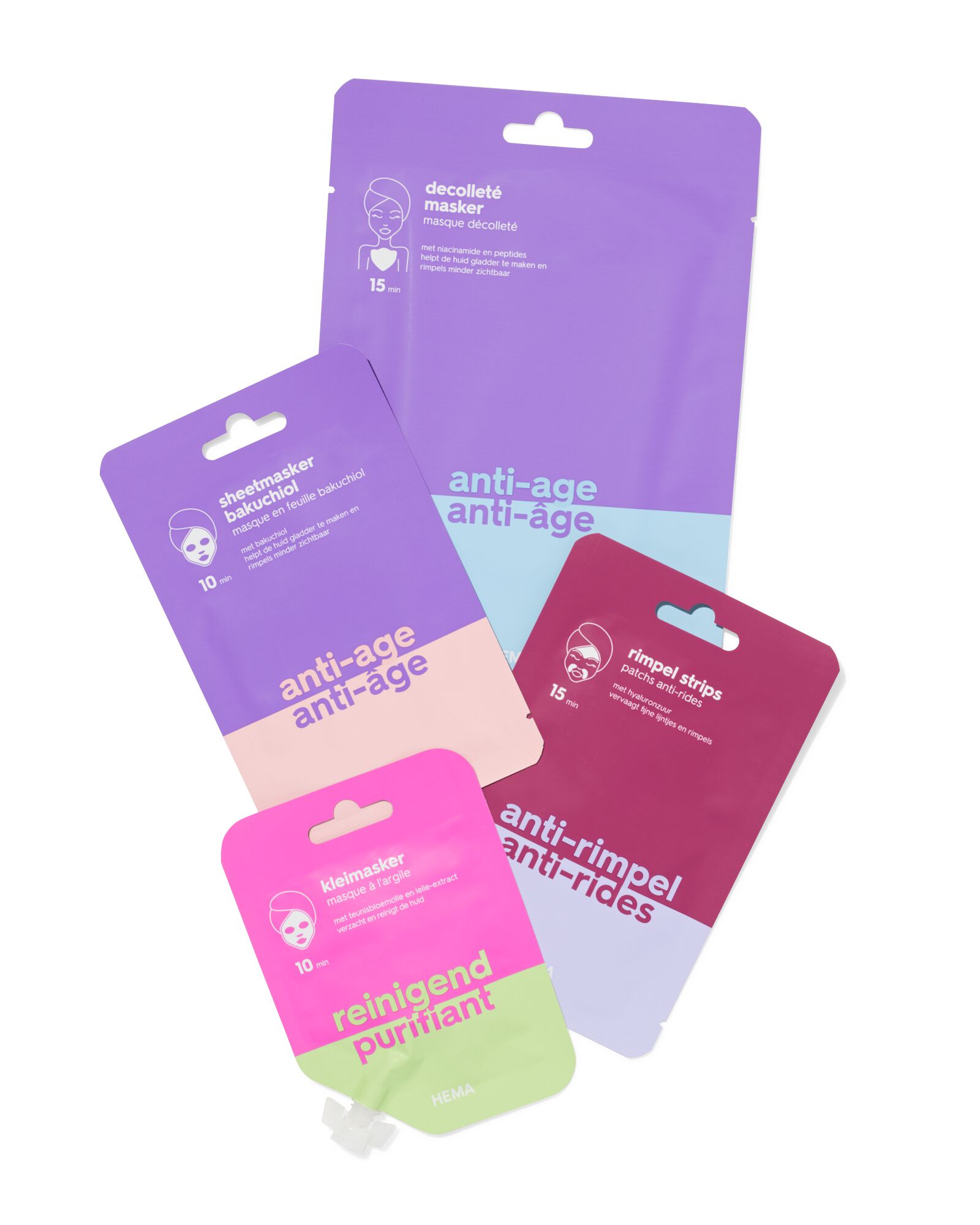 coffret cadeau masques anti-&acirc;ge  - 17860175 - HEMA