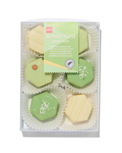 petits fours lemon curd - 10330024 - HEMA
