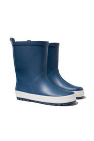 bottes de pluie enfant caoutchouc mat bleu bleu - 1000028936 - HEMA