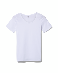 dames t-shirt wit wit - 1000005474 - HEMA