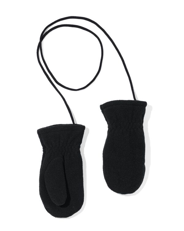 moufles enfant noir noir - 1000020791 - HEMA