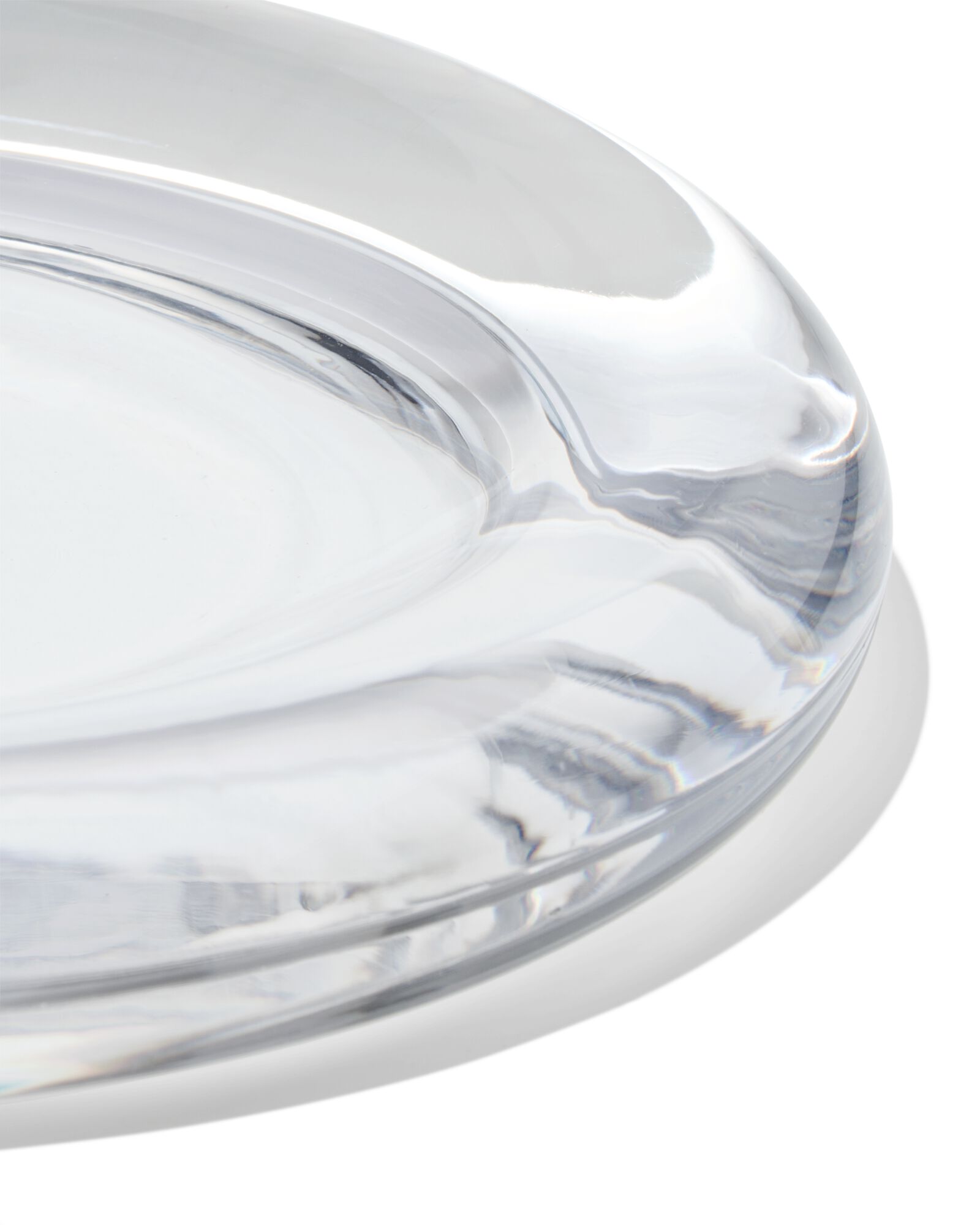 dessous-de-bougie ⌀20x3cm verre - 13326050 - HEMA