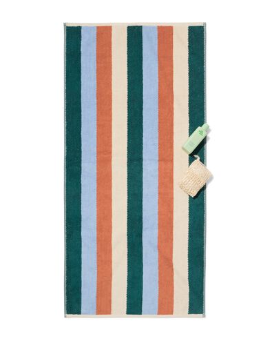 serviette de bain 2&egrave;me vie coton recycl&eacute; multi multi - 2000000383 - HEMA