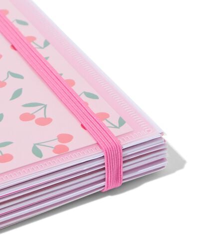 agenda scolaire avec insert 2026-2027 13x18cm cerise - 14505661 - HEMA