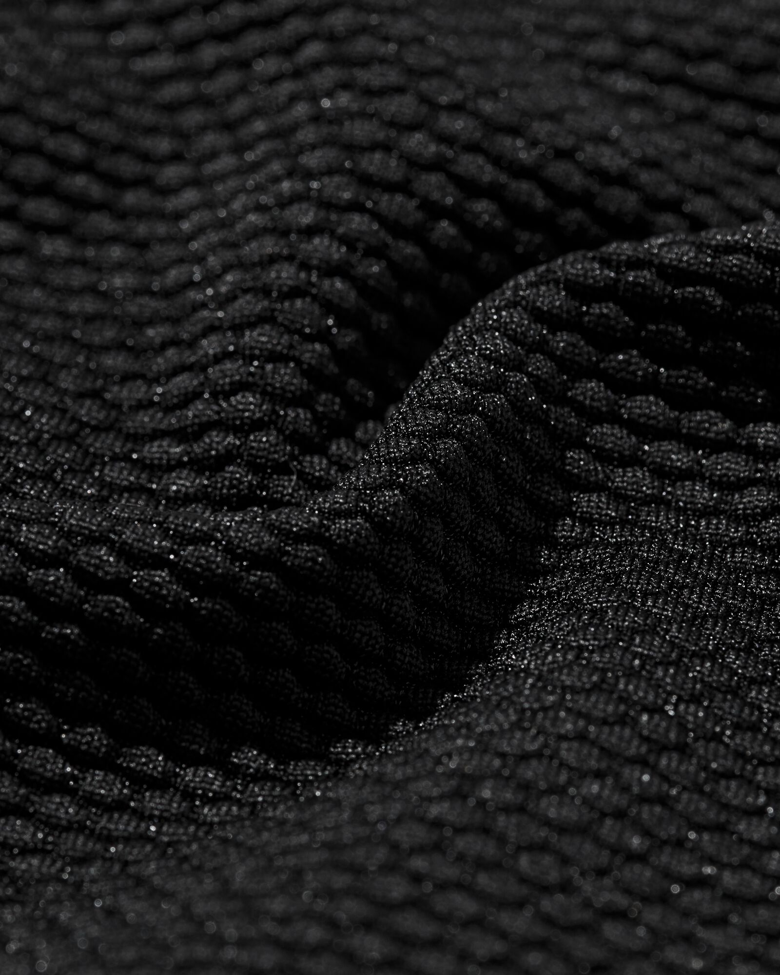 Damen Bikinishorts mit Umschlagbund schwarz schwarz - 22351580BLACK - HEMA