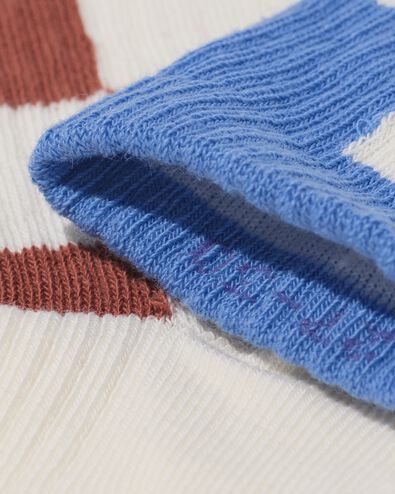 Kinders&ouml;ckchen gerippt mit Farbkontrast &ndash; 5 Paar beige beige - 4320835BEIGE - HEMA