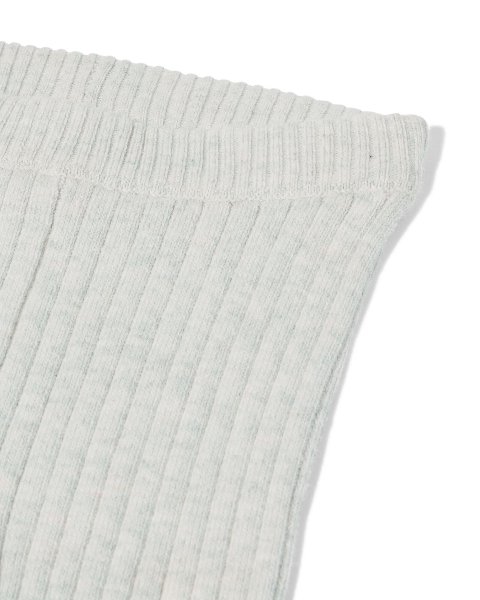 Newborn-Leggings, gerippt graumeliert graumeliert - 33432920GREYMELANGE - HEMA