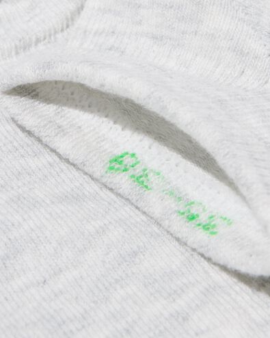 Damen-Kurzsocken gerippt graumeliert graumeliert - 4280960GREYMELANGE - HEMA