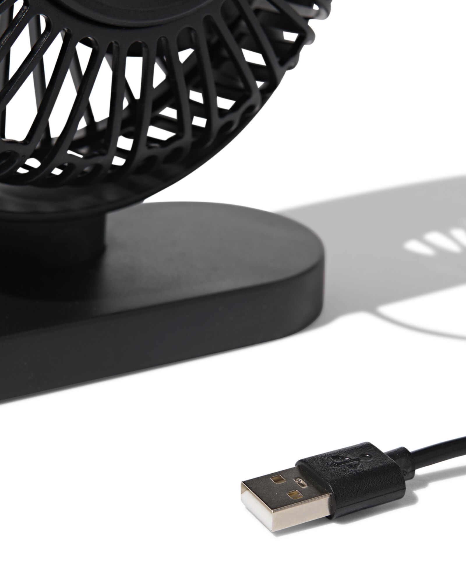 Schreibtischventilator, ⌀ 17,5 cm, schwarz - 80200042 - HEMA