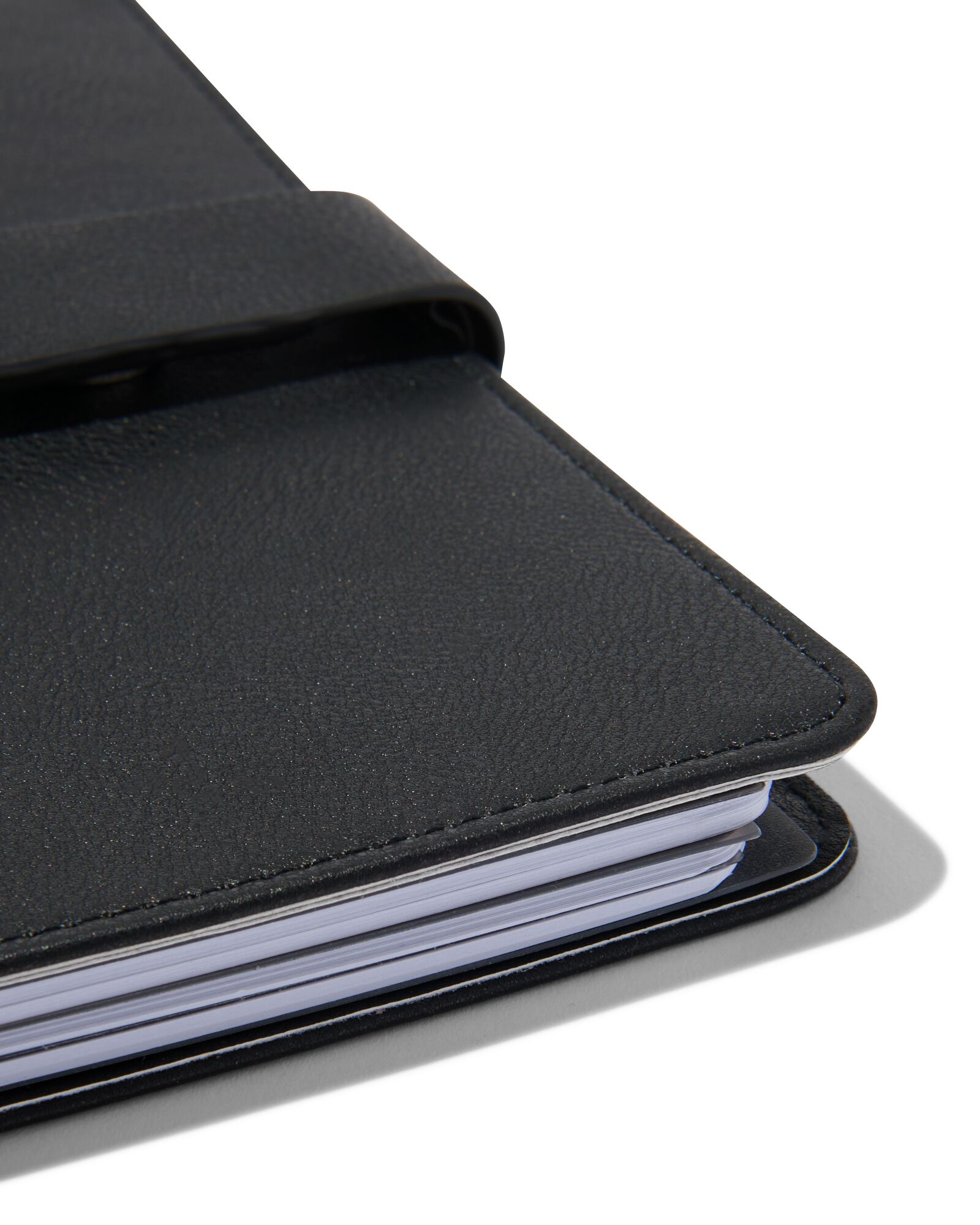 nachf&uuml;llbares Notizbuch, schwarz, DIN A5, liniert - 14170081 - HEMA