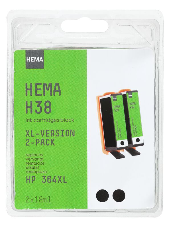 cartouche HEMA H38 remplace HP 364XL - 38399204 - HEMA
