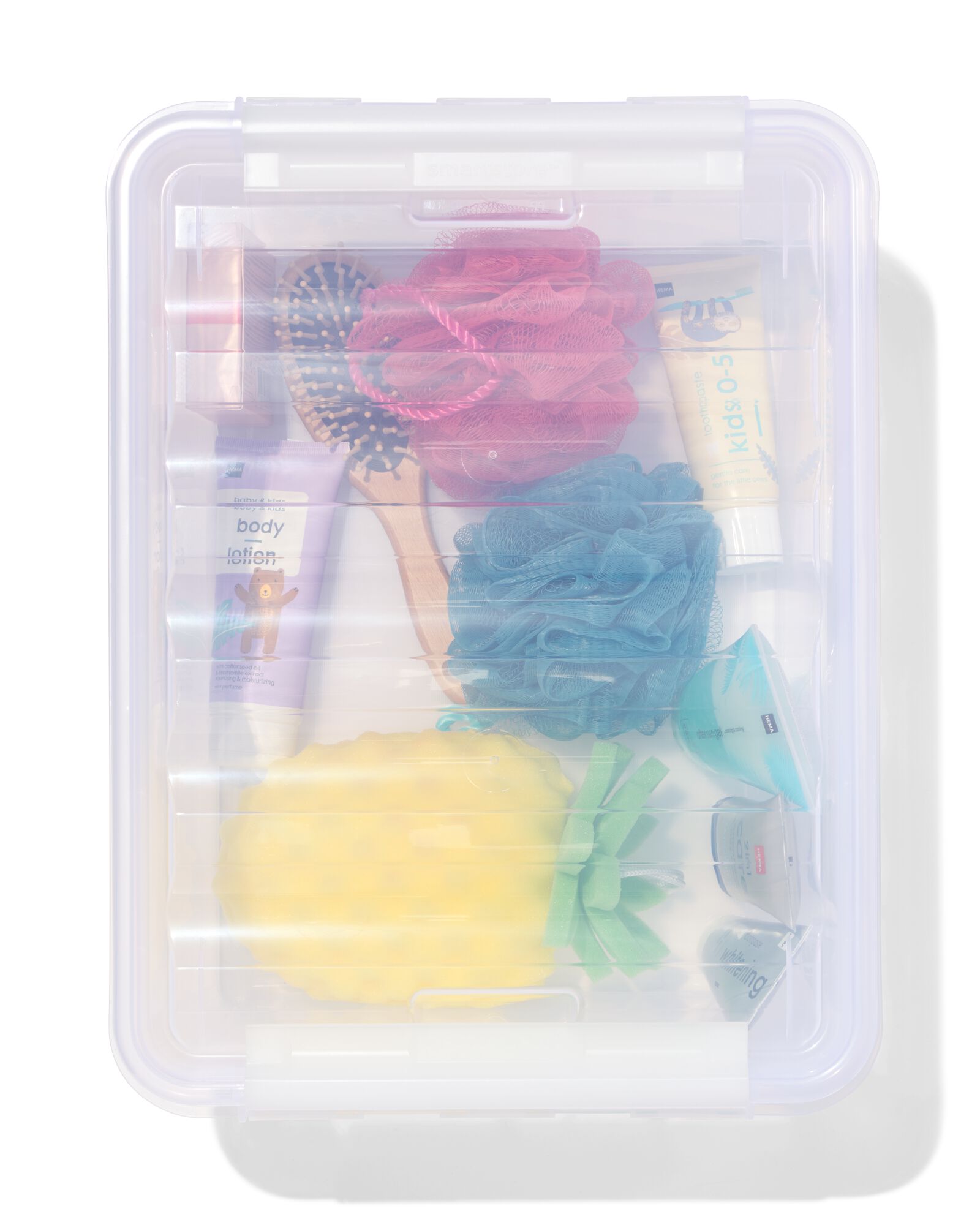 bo&icirc;te de rangement 14L Madrid transparent 40x30x19 40 x 30 x 19 Madrid - 39819501 - HEMA