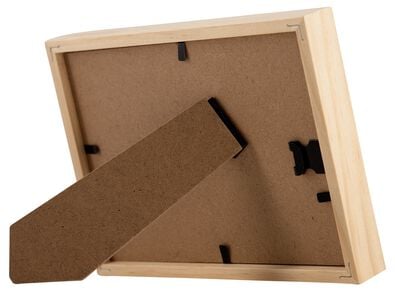 fotokader 10x15cm notenkleur massief hout 10 x 15 hout - 13622009 - HEMA