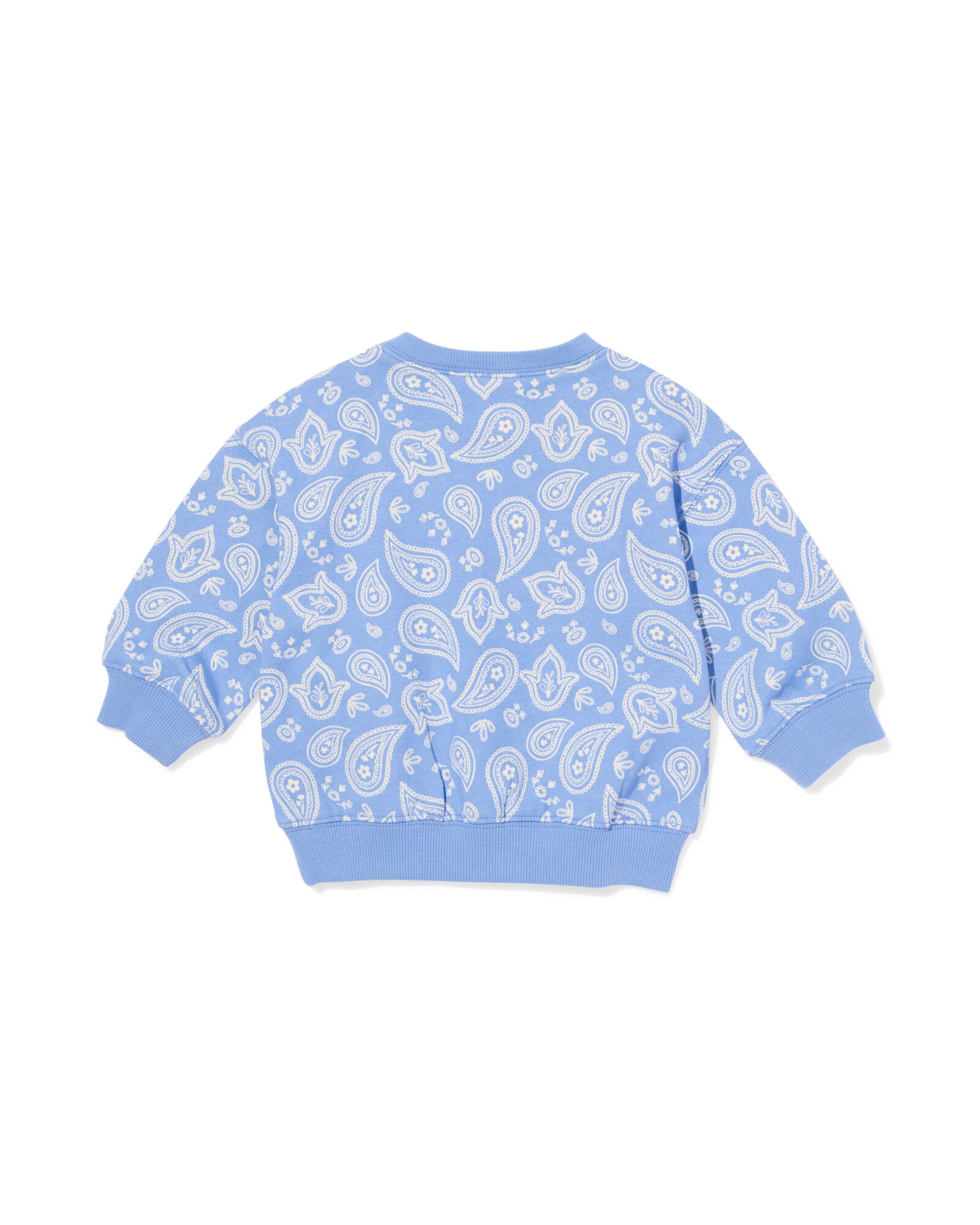 Baby-Pullover mit Paisleymuster blau blau - 33058170BLUE - HEMA