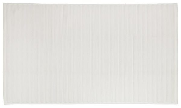 tapis de bain 50x85 rayé blanc - 5230047 - HEMA