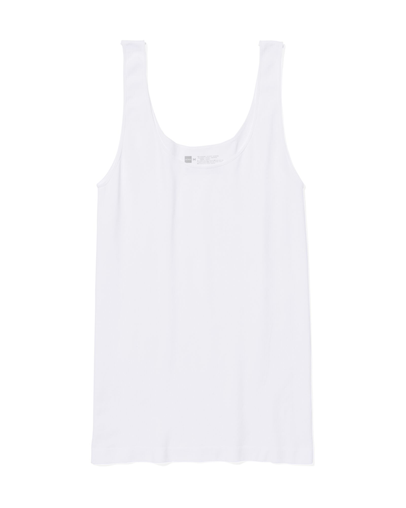 d&eacute;bardeur femme sans coutures microfibre blanc blanc - 1000002074 - HEMA