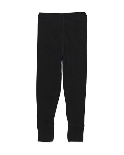 pantalon thermo enfant noir noir - 1000001508 - HEMA