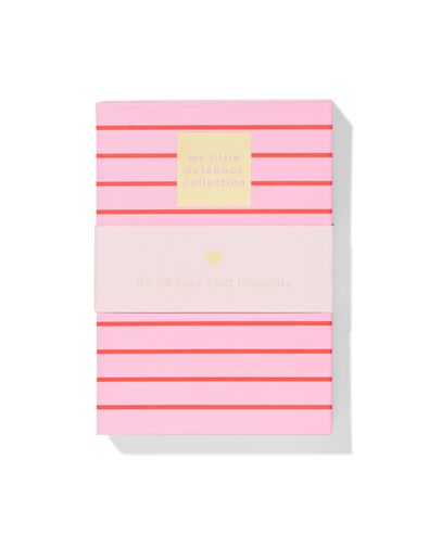 cahiers A6 lign&eacute;s &ndash; 5 pi&egrave;ces - 14100244 - HEMA