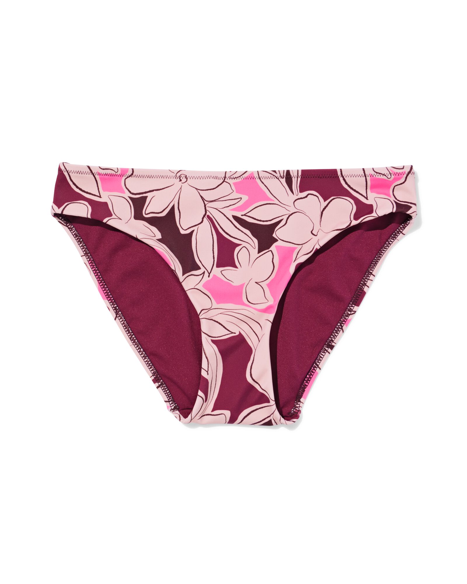 Damen-Bikinihose Mila, normale Passform rosa rosa - 22360330PINK - HEMA