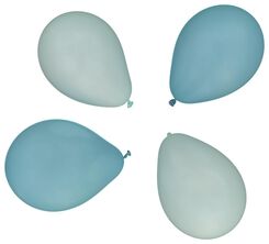 20 ballons Ø 23cm vert menthe/bleu - 14200527 - HEMA