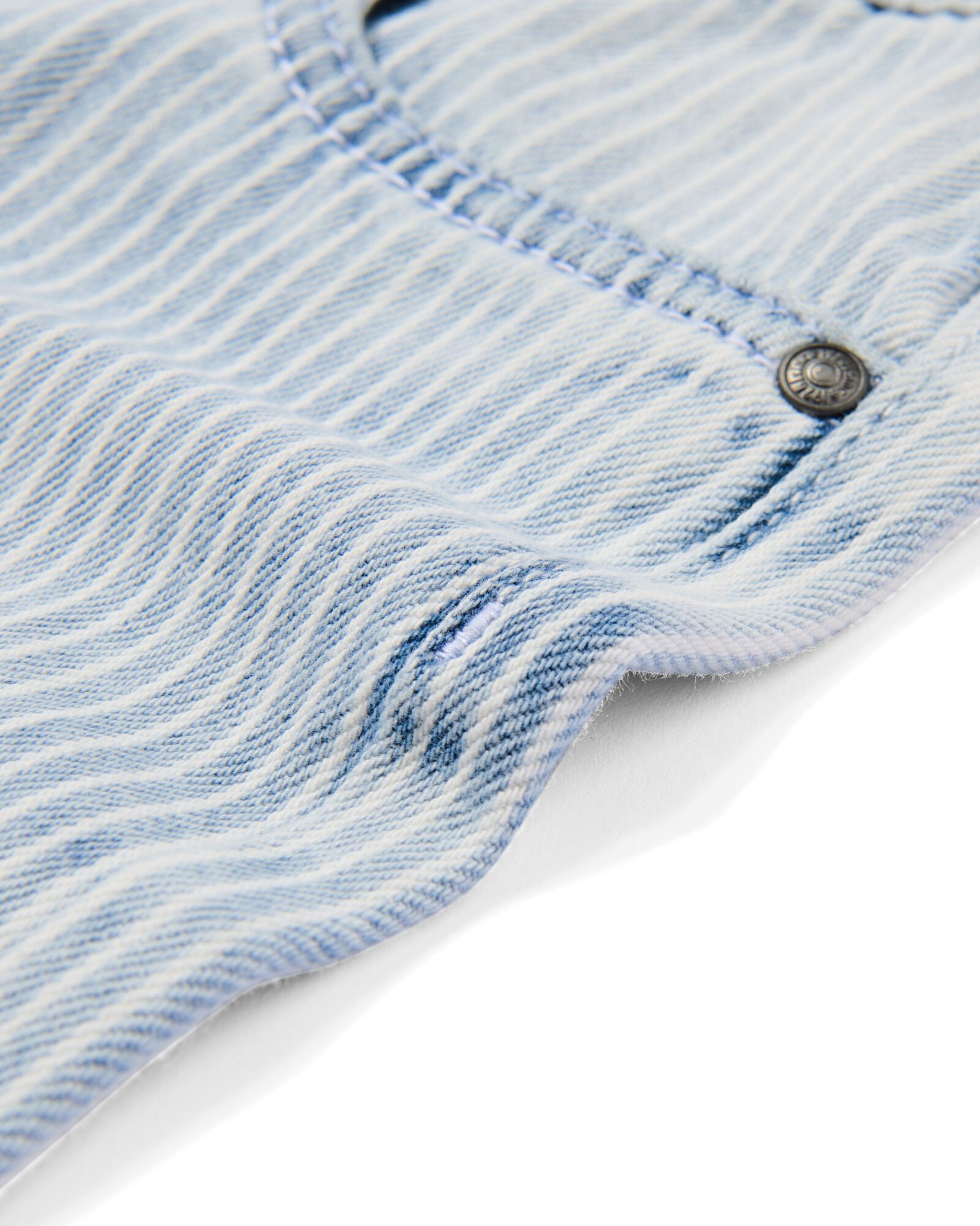 kinder korte broek strepen blauw - 30786709BLUE - HEMA