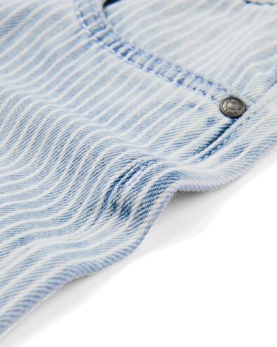 kinder korte broek strepen blauw - 30786709BLUE - HEMA