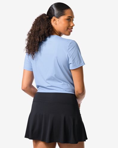 sportrokje met binnenbroekje zwart zwart - 36020127BLACK - HEMA