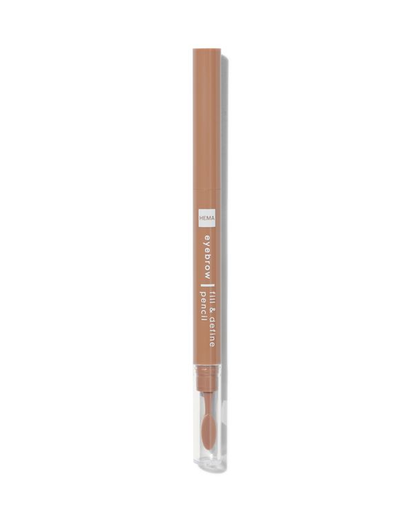eyebrow fill & define pencil 01light - 11210591 - HEMA