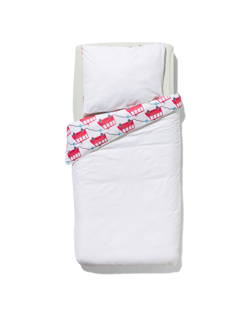 parure de couette petit lit en coton doux 120 x 150 cm - 5750099 - HEMA