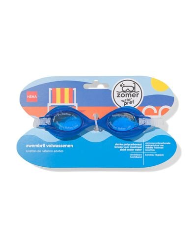 lunettes de natation pour adultes bleu - 15840153 - HEMA