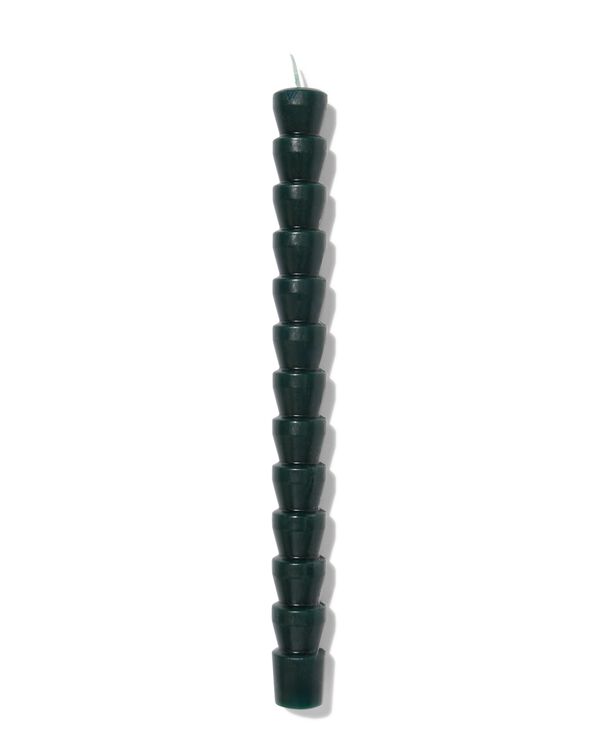 bougie longue ⌀2,2x25cm diabolo vert fonc&eacute; - 13506121 - HEMA