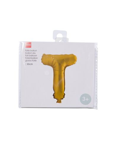 ballon alu T dor&eacute; T - 14200258 - HEMA