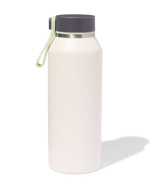 gourde isotherme 350 ml inox beige - 80650244 - HEMA