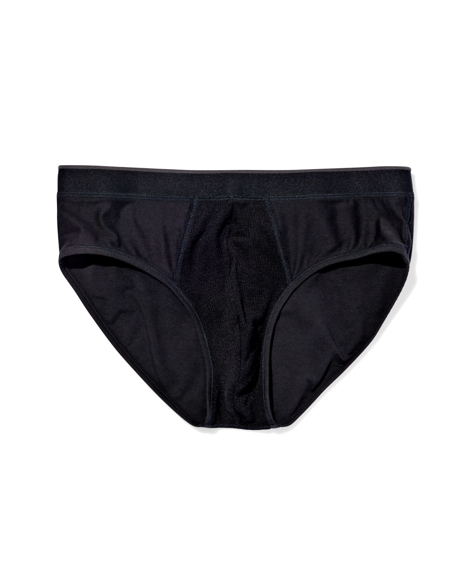 herenslips perfect comfort - 2 stuks zwart zwart - 19190340BLACK - HEMA