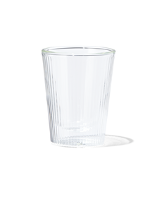 doppelwandiges Glas, Streifenrelief, 200 ml - 80660133 - HEMA