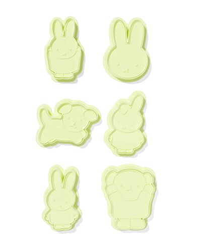 6er-Pack Miffy-Ausstechformen, mit Stempel - 60410081 - HEMA