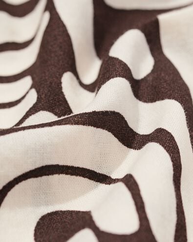Bluse Sophie, grafisch braun braun - 36211520BROWN - HEMA